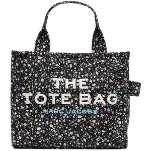 Marc Jacobs Black The Ditzy Floral Mini Traveler Tote